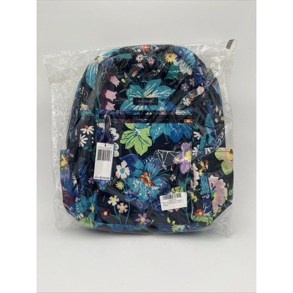 NEW!! Vera Bradley Lighten Up Grand Firefly Garden Floral - Water Resistant - Picture 7 of 8